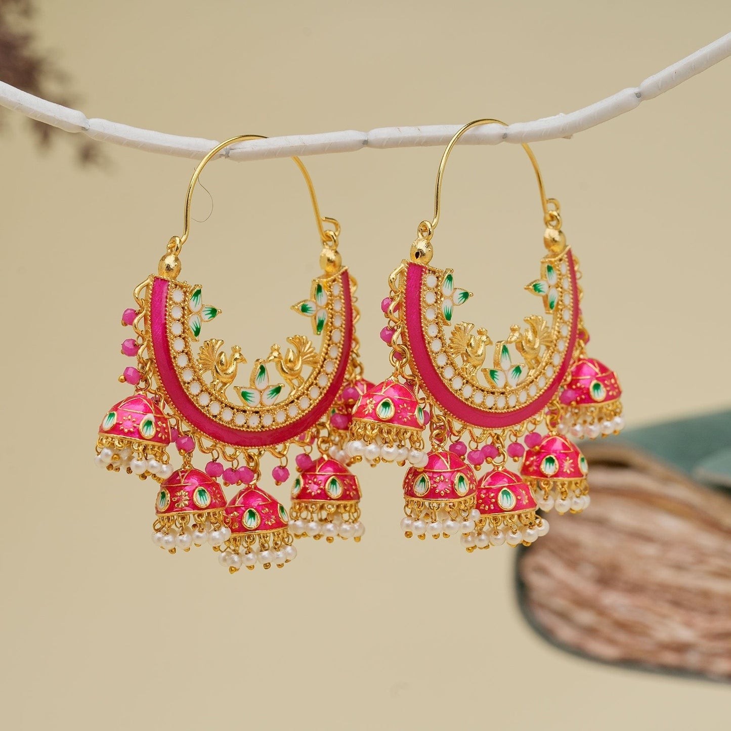 panchi jhumka - Aganya kreation