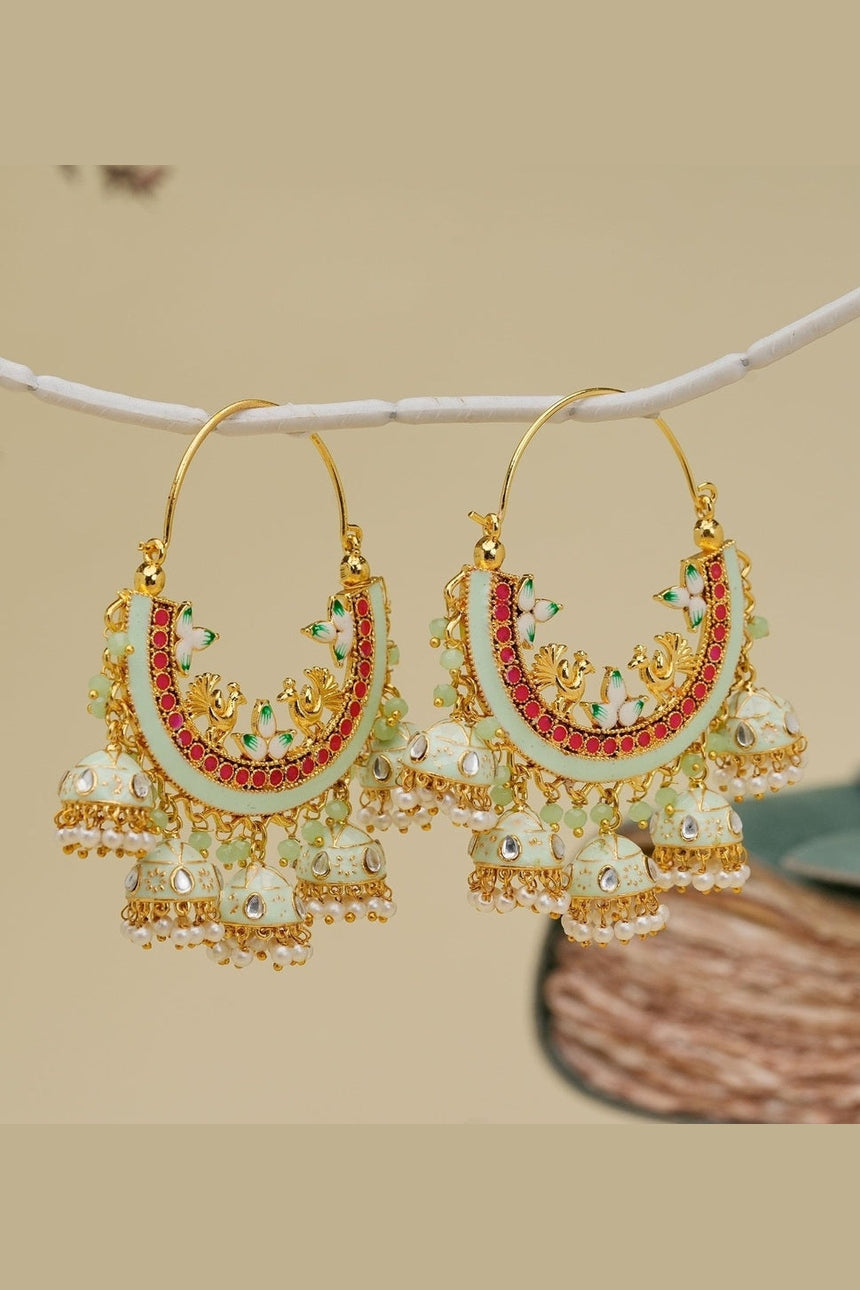 panchi jhumka - Aganya kreation