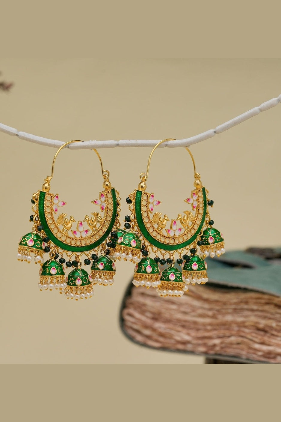 panchi jhumka - Aganya kreation