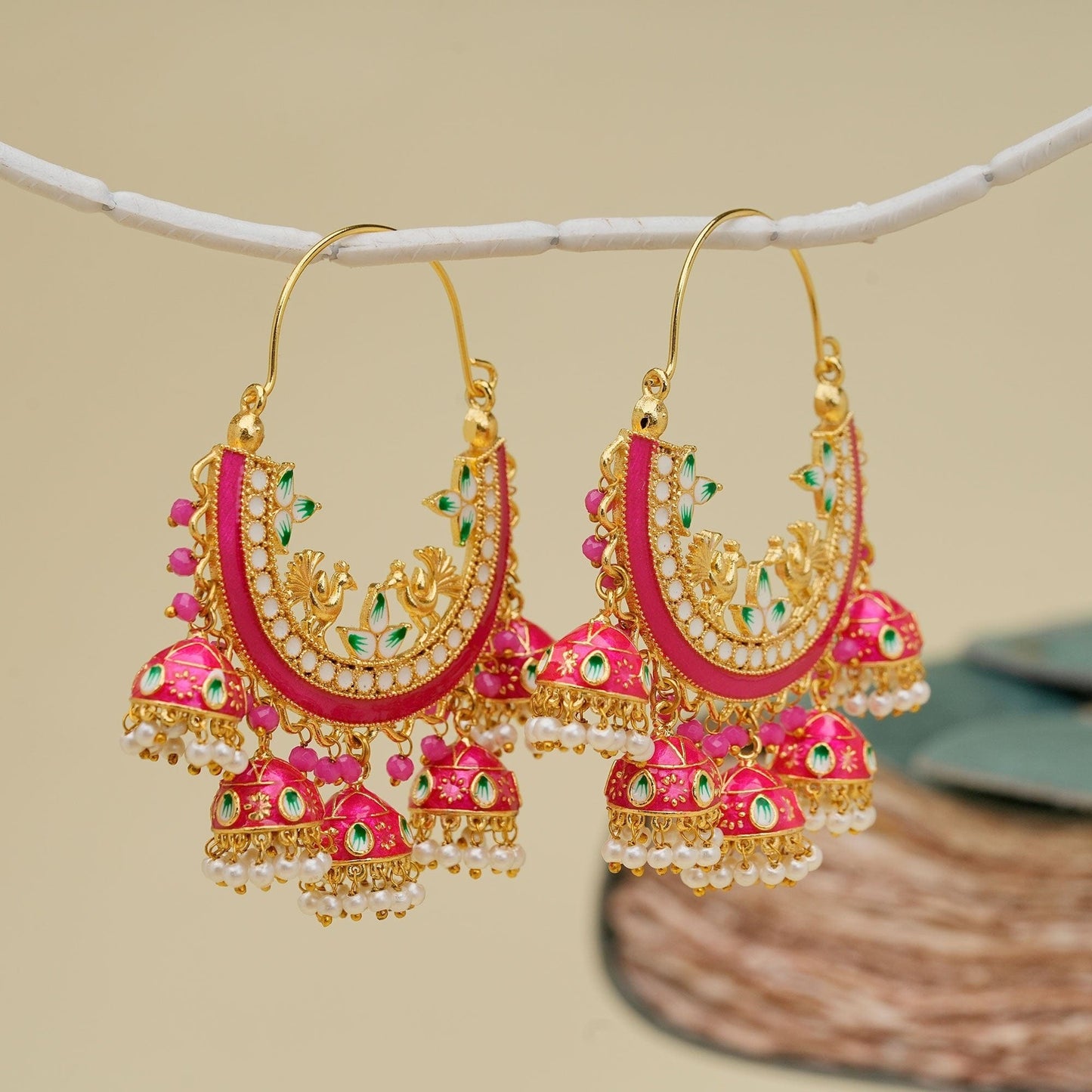 panchi jhumka - Aganya kreation