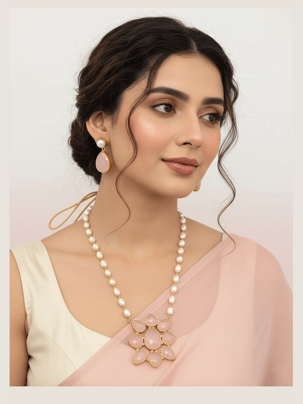 Omisha Real Pearl Set