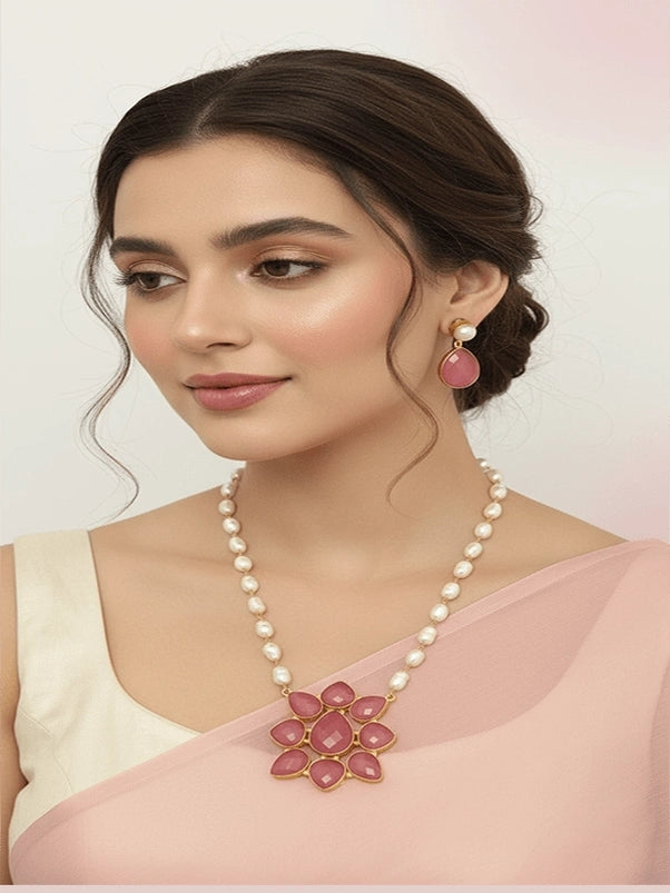 Omisha Real Pearl Set