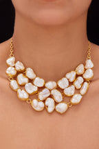 Sundari real pearl set