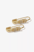 ES-101 – 18k Gold Plated Stainless Steel Tarnish Free Waterproof Female Jewellery