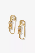 ES-101 – 18k Gold Plated Stainless Steel Tarnish Free Waterproof Female Jewellery