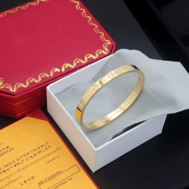 B-12 – 18k Gold Plated Stainless Steel Tarnish Free Waterproof Female Jewellery