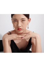 ES-190 – 18k Gold Plated Stainless Steel Tarnish Free Waterproof Female Earrings