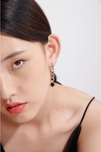 ES-190 – 18k Gold Plated Stainless Steel Tarnish Free Waterproof Female Earrings