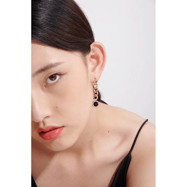 ES-190 – 18k Gold Plated Stainless Steel Tarnish Free Waterproof Female Earrings