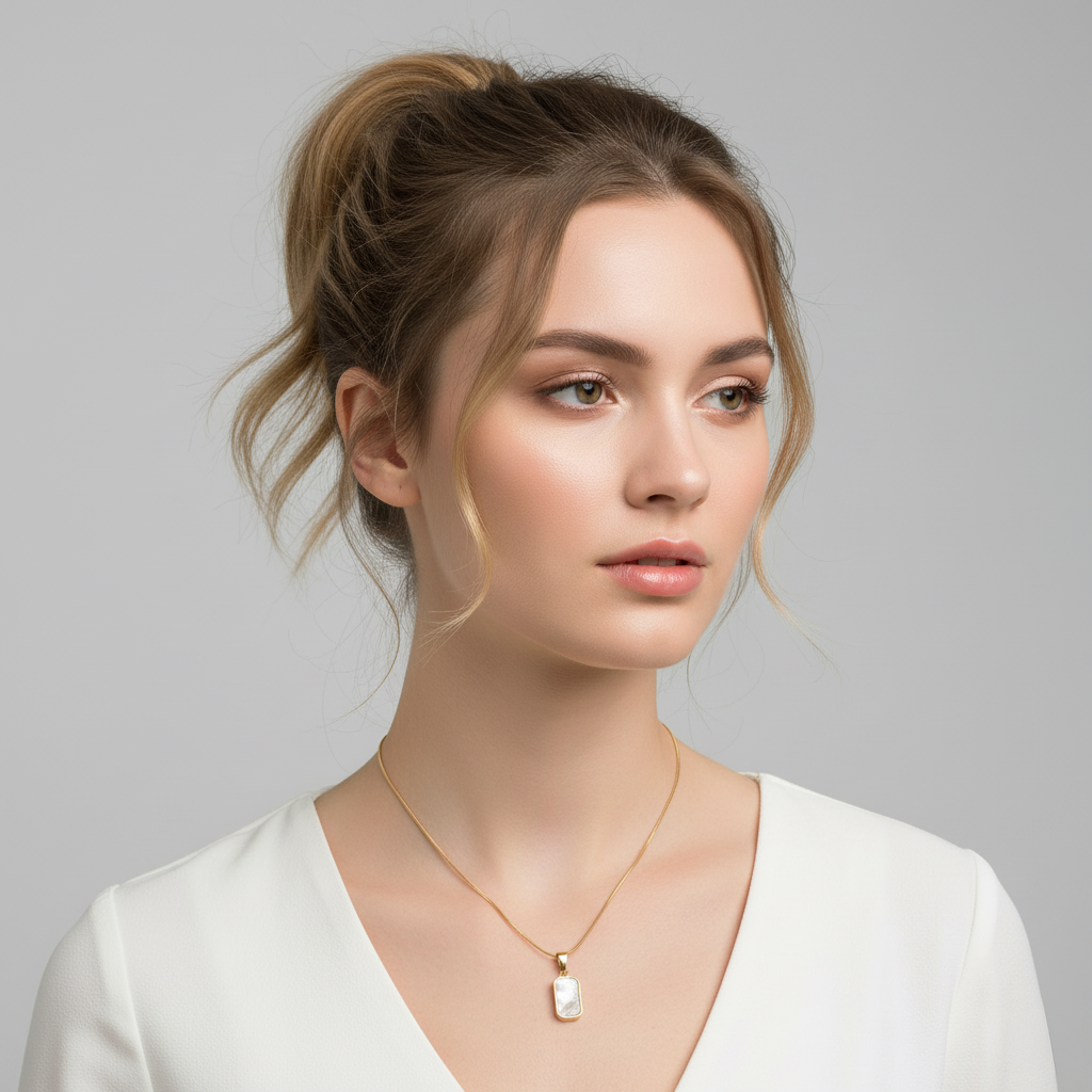 C-266 – 18k Gold Plated Stainless Steel Tarnish Free Waterproof Female Jewellery