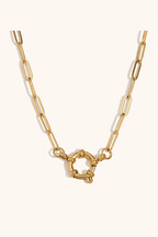 C-267 – 18k Gold Plated Stainless Steel Tarnish Free Waterproof Female Jewellery