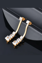 JS-17 – WHITE – 18k Gold Plated Stainless Steel Tarnish Free Waterproof Female Jewellery