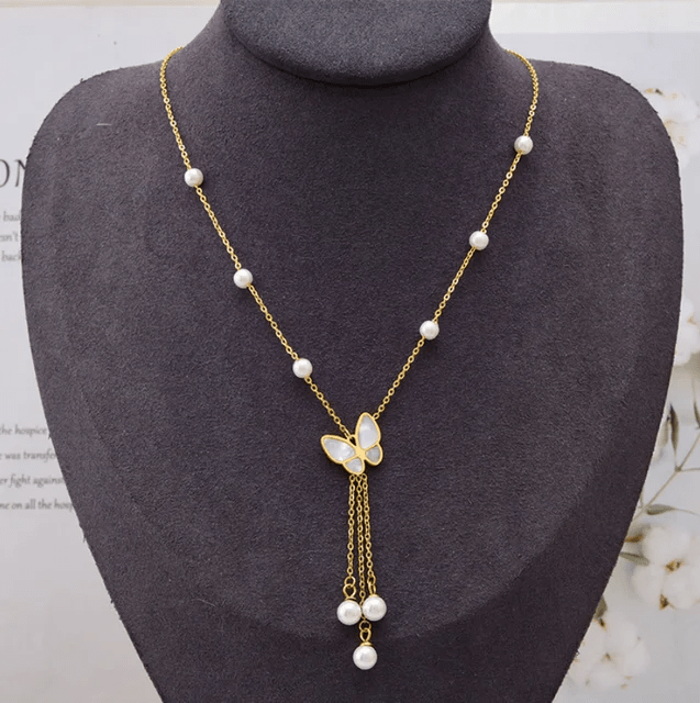 C-268 – 18k Gold Plated Stainless Steel Tarnish Free Waterproof Female Jewellery