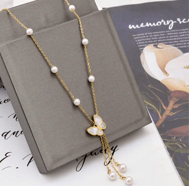 C-268 – 18k Gold Plated Stainless Steel Tarnish Free Waterproof Female Jewellery