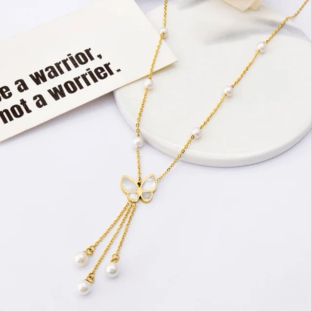 C-268 – 18k Gold Plated Stainless Steel Tarnish Free Waterproof Female Jewellery