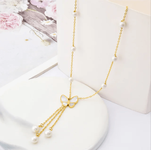 C-268 – 18k Gold Plated Stainless Steel Tarnish Free Waterproof Female Jewellery