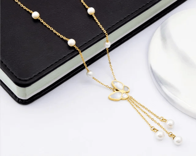 C-268 – 18k Gold Plated Stainless Steel Tarnish Free Waterproof Female Jewellery
