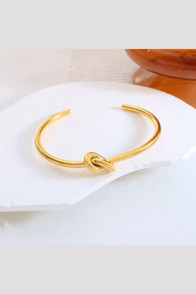 B-44 – 18k Gold Plated Stainless Steel Tarnish Free Waterproof Female Jewellery