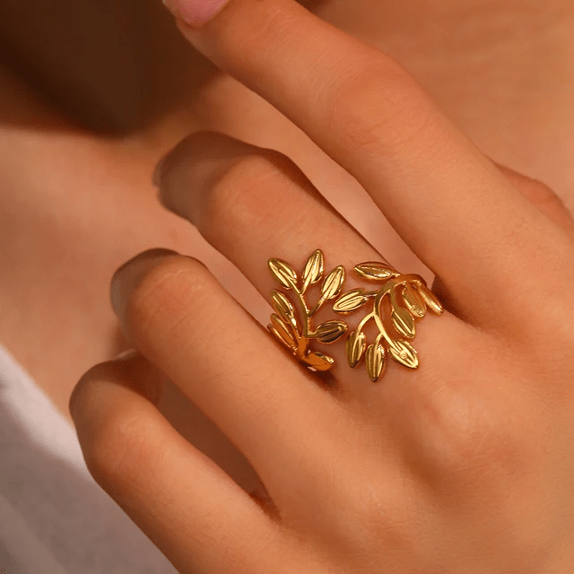 R-120 – 18k Gold Plated Stainless Steel Tarnish Free Waterproof Female Jewellery
