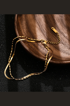 B-79 – 18k Gold Plated Stainless Steel Tarnish Free Waterproof Female Jewellery