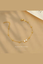 B-84 – 18k Gold Plated Stainless Steel Tarnish Free Waterproof Female Jewellery