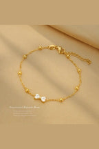 B-84 – 18k Gold Plated Stainless Steel Tarnish Free Waterproof Female Jewellery