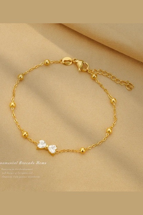 B-84 – 18k Gold Plated Stainless Steel Tarnish Free Waterproof Female Jewellery