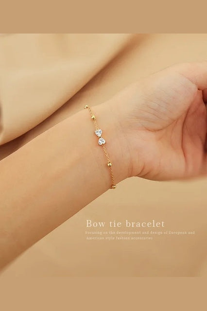 B-84 – 18k Gold Plated Stainless Steel Tarnish Free Waterproof Female Jewellery