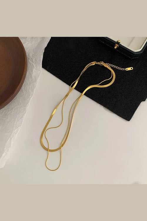 C-295 – 18k Gold Plated Stainless Steel Tarnish Free Waterproof Female Jewellery