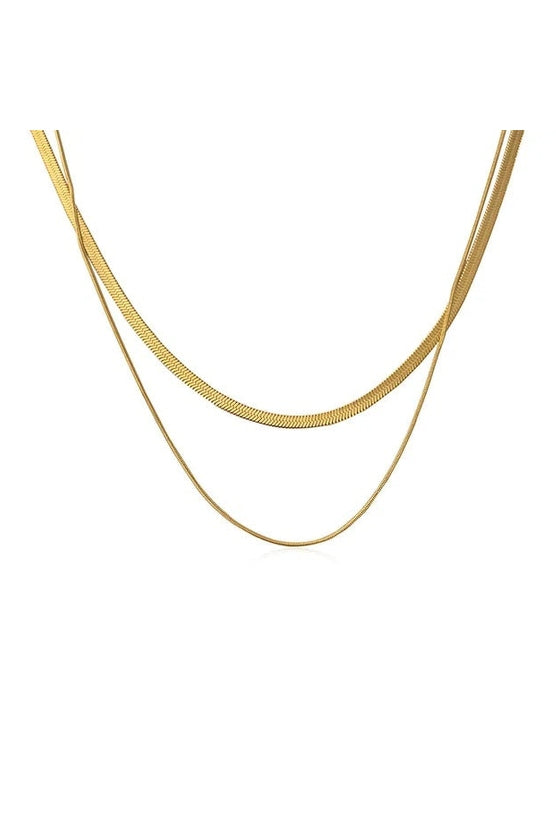 C-295 – 18k Gold Plated Stainless Steel Tarnish Free Waterproof Female Jewellery