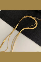 C-295 – 18k Gold Plated Stainless Steel Tarnish Free Waterproof Female Jewellery