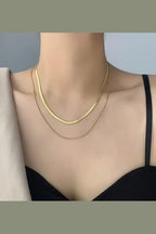 C-295 – 18k Gold Plated Stainless Steel Tarnish Free Waterproof Female Jewellery