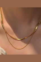 C-295 – 18k Gold Plated Stainless Steel Tarnish Free Waterproof Female Jewellery