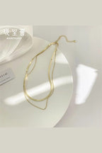 C-295 – 18k Gold Plated Stainless Steel Tarnish Free Waterproof Female Jewellery