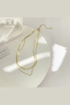 C-295 – 18k Gold Plated Stainless Steel Tarnish Free Waterproof Female Jewellery