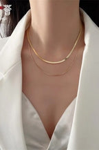 C-295 – 18k Gold Plated Stainless Steel Tarnish Free Waterproof Female Jewellery