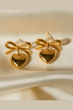 ES-277 – 18k Gold Plated Stainless Steel Tarnish Free Waterproof Female Jewellery