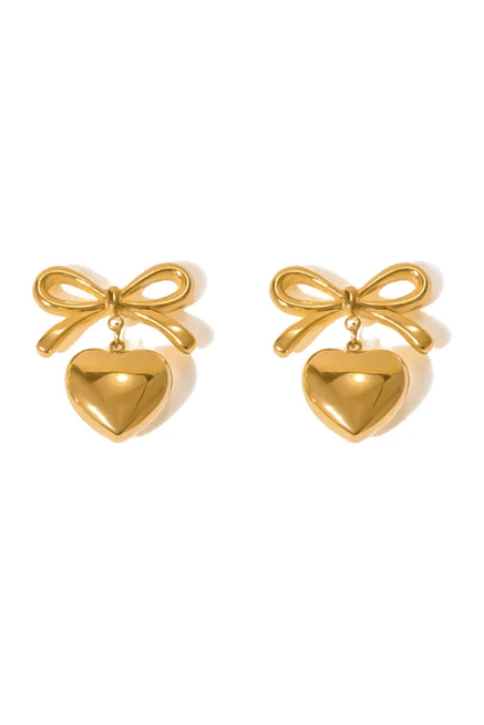 ES-277 – 18k Gold Plated Stainless Steel Tarnish Free Waterproof Female Jewellery