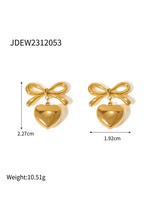 ES-277 – 18k Gold Plated Stainless Steel Tarnish Free Waterproof Female Jewellery