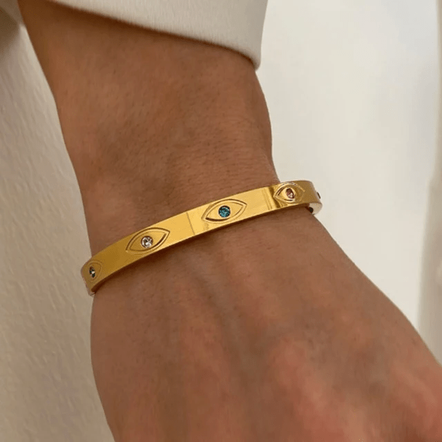 B-39 – 18k Gold Plated Stainless Steel Tarnish Free Waterproof Female Jewellery