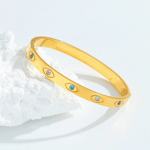 B-39 – 18k Gold Plated Stainless Steel Tarnish Free Waterproof Female Jewellery