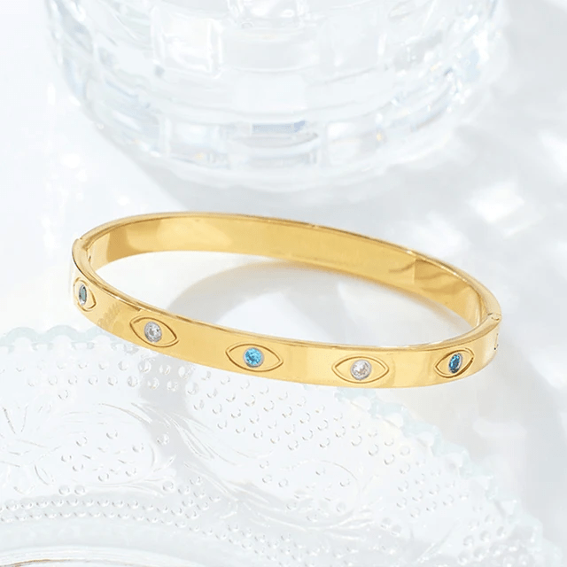 B-39 – 18k Gold Plated Stainless Steel Tarnish Free Waterproof Female Jewellery