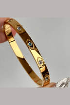 B-39 – 18k Gold Plated Stainless Steel Tarnish Free Waterproof Female Jewellery