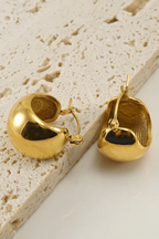 ES-243-18k Gold Plated Stainless Steel Tarnish Free Waterproof Female Jewellery