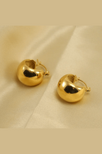 ES-243-18k Gold Plated Stainless Steel Tarnish Free Waterproof Female Jewellery