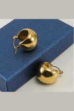 ES-243-18k Gold Plated Stainless Steel Tarnish Free Waterproof Female Jewellery