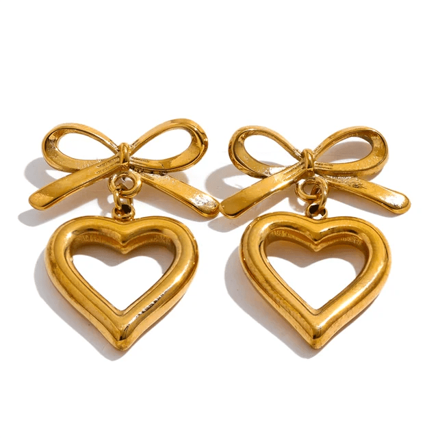 ES-272 – 18k Gold Plated Stainless Steel Tarnish Free Waterproof Female Jewellery
