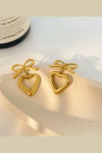 ES-272 – 18k Gold Plated Stainless Steel Tarnish Free Waterproof Female Jewellery