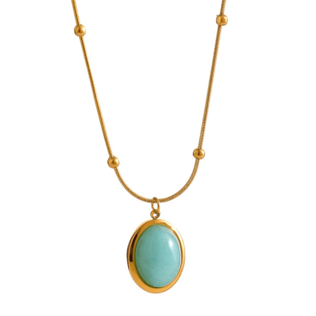 C-199 – 18k Gold Plated Stainless Steel Tarnish Free Waterproof Female Jewellery