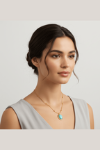 C-199 – 18k Gold Plated Stainless Steel Tarnish Free Waterproof Female Jewellery